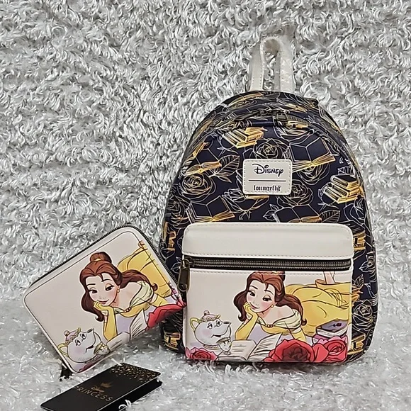 Loungefly | Bags | Nwt Loungefly Beauty And The Beast Mini  display picture 2